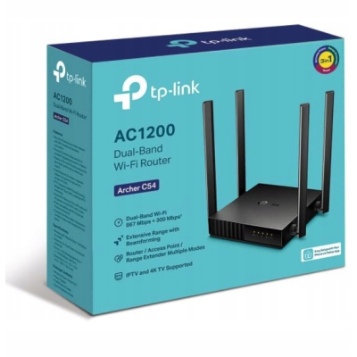 TP-LINK Router Archer C54 AC1200 1WAN 4LAN