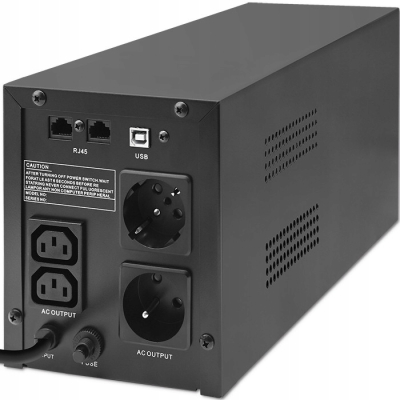 Qoltec Zasilacz UPS Line Interactive Monolith 1500VA 900W 53770