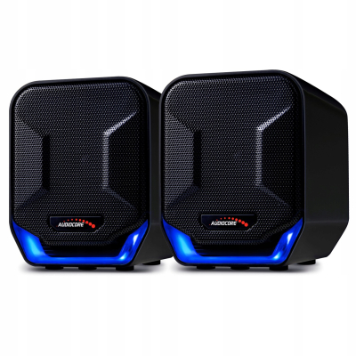 Zestaw głośników 2.0 Audiocore AC865 6 W czarny