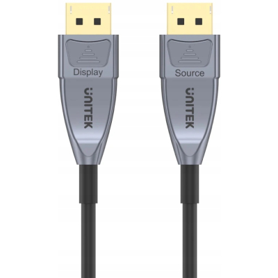 Unitek kabel optyczny DisplayPort 1.4 AOC 8K 5m