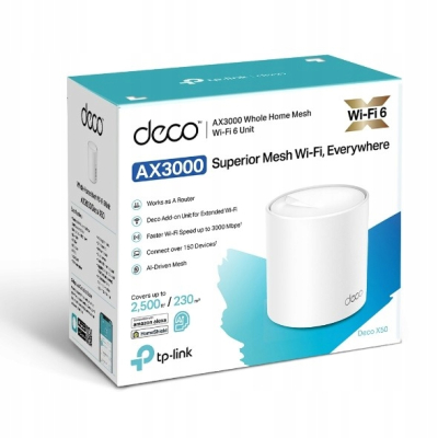TP-LINK Router Deco X50 (1-pack) AX3000