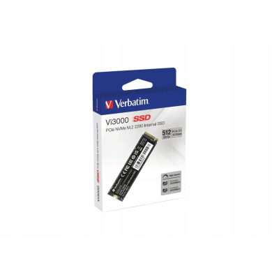SSD Wewnętrzny Verbatim Vi3000 M.2, 49374, 512GB, czarny, NVMe