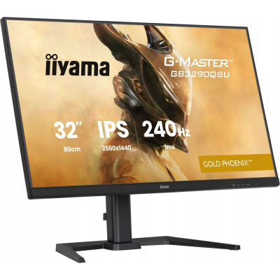 Monitor iiyama 32 cale GB3290QSU-B1 1ms IPS 240Hz 2xHDMI DP 400cd 1000:1