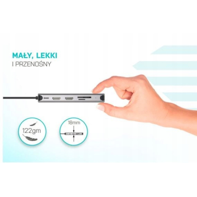 i-tec Stacja dok USB 3.0/USB-C/Thunderbolt 3xDP