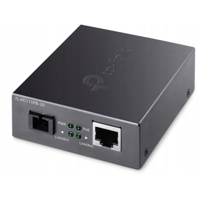 TP-LINK Media Konwerter FC111PB-20 10/100 WDM PoE