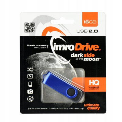 Pendrive Imro AXIS 16GB 16 GB USB 2.0 niebieski
