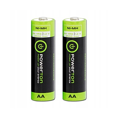 Powerton ENERGY RECHARGE Akumulatorki Ni-MH baterie AA, 2-pack