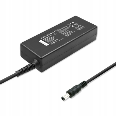 Qoltec Zasilacz desktopowy 84W 12V 7A 5.5*2.1 +kabel zasilający 51108
