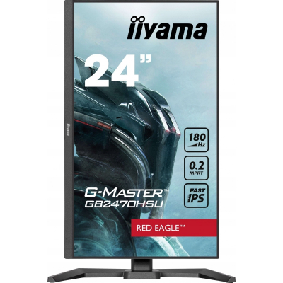 IIYAMA Monitor 24 cale GB2470HSU-B6 0.2ms IPS DP HDMI 180Hz