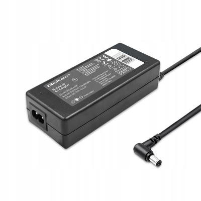 Qoltec Zasilacz 65W 19V 3.42A 5.5*2.5 +kabel zasilający 50068