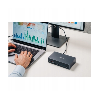 Stacja dokująca Verbatim USB-C Pro 17-port HDMI RJ45 microSD USB-A 3.2