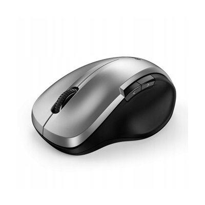 Genius Ergo 8200S Mysz bezprzewodowa, srebrna, 1200DPI