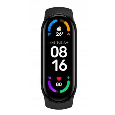 Xiaomi Mi Band 6 NFC Smartband Czarny