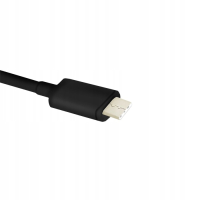 Qoltec Ładowarka sieciowa 12W 5V 2.4A USB + kabel USB typ C 50184