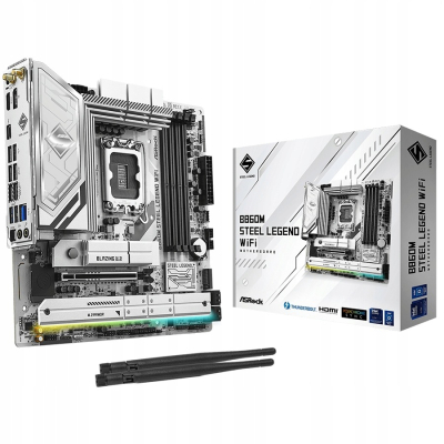 ASROCK B860M Steel Legend WiFi mATX LGA1851 DDR5
