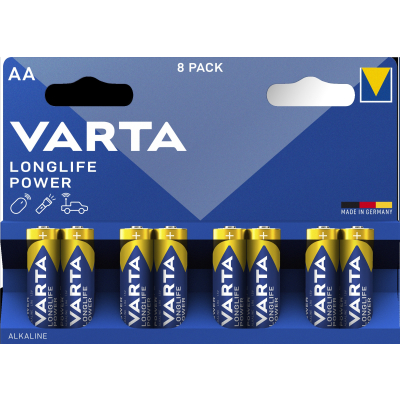 VARTA BATERIE ALKALICZNE R6 (AA) LONGLIFE POWER 8szt