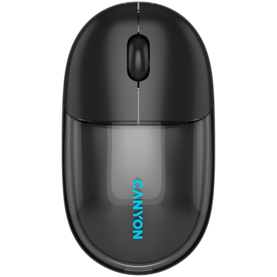 CANYON mouse 24 BT Wireless Transparent Black