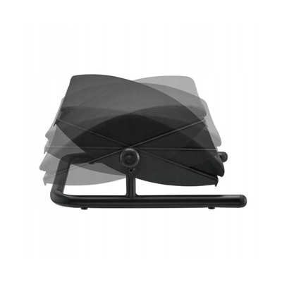 Powerton ERGO ULUNA Podstawa podnóżek ergonomiczny, czarny