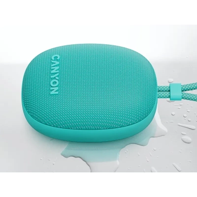 CANYON Głośnik Bluetooth OnMove 12 IPX7 TWS 5W Miętowy
