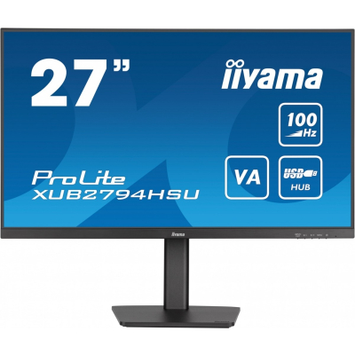 IIYAMA Monitor 27 cali ProLite XUB2794HSU-B6 VA FHD 1920 x 1080 100HZ HDMI DP HAS PIVOT Sklep KOZIENICE RADOM