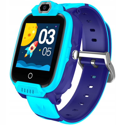 Canyon Jondy KW 44 smartwatch dla dzieci 4G GPS z kamerą Niebieski