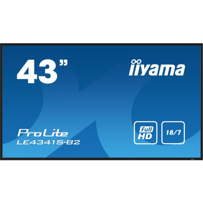 IIYAMA Monitor 42.5 cala ProLite LE4341S-B2 IPS FHD 18/7 LAN HDMI