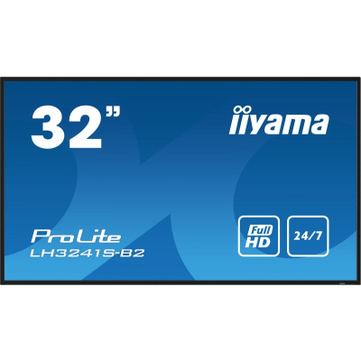 IIYAMA Monitor 32 cale LH3241S-B2 IPS FHD HDMI 24/7 RJ45