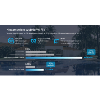 TP-LINK Punkt dostępowy EAP670 Access Point AX5400