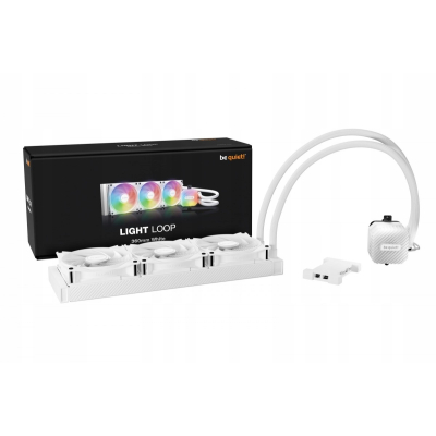 BE QUIET! Chłodzenie wodne Light Loop 360mm AIO ARGB White