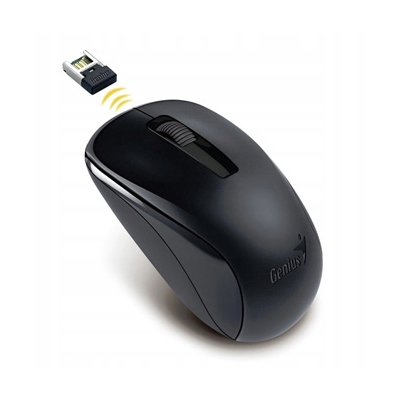 Genius NX-7005 Mysz bezprzewodowa, czarna, 1200DPI