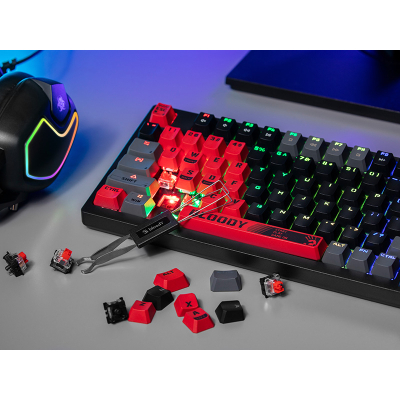 Klawiatura mechaniczna A4TECH BLOODY S98 USB Sports Red BLMS Red Plus