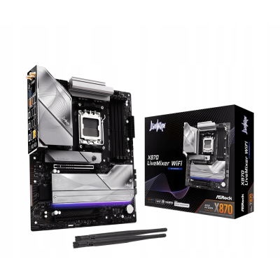 ASROCK X870 LiveMixer WiFi ATX AM5 DDR5