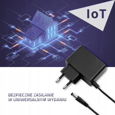 Qoltec Zasilacz wtyczkowy 24W 24V 1A 5.5*2.5