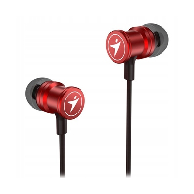 Genius HS-M316 słuchawki z mikrofonem, przewodowa, czerwona, 2.0, douszne