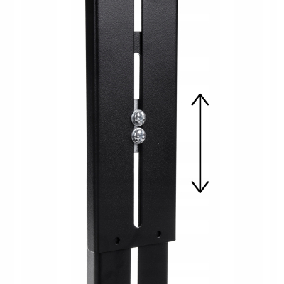 Uchwyt na ścianę TV z półką Maclean max 20kg VESA 200x200 15-42