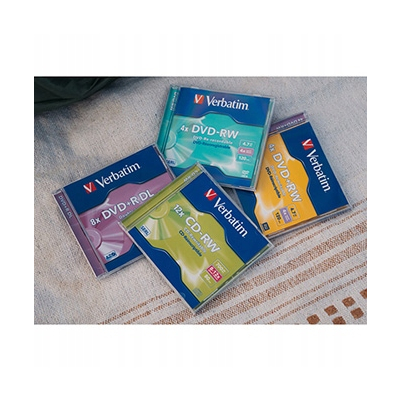 Verbatim CD-RW SERL Scratch Resistant 10-pack 700MB 12x. 80min 12cm