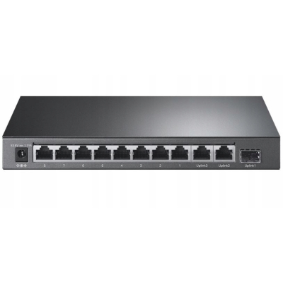 TP-LINK Przełącznik SL1311P 8xFE PoE+ 2xGE 1xSFP