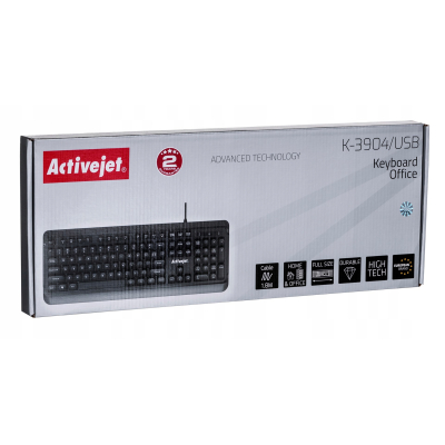 Activejet Klawiatura USB K-3904