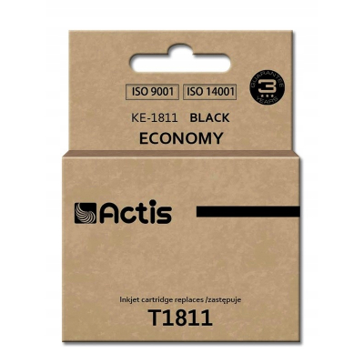 Tusz ACTIS KE-1811 Epson T1811; Standard; czarny