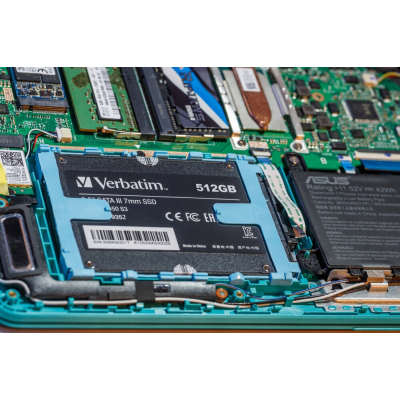 SSD Wewnętrzny Verbatim Vi550, 49352, 512GB, czarny, SATA III