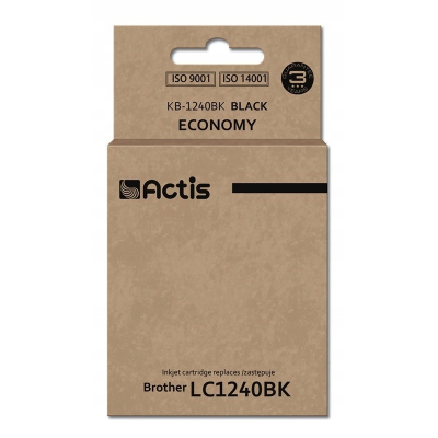 Tusz ACTIS KB-1240Bk Brother LC1240BK/LC1220BK cza