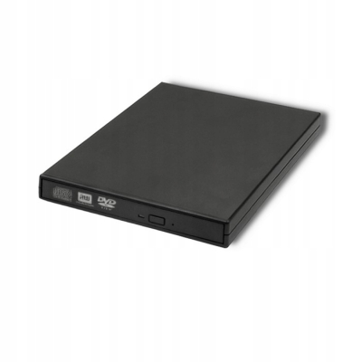 Qoltec Nagrywarka DVD-RW zewnętrzna USB 2.0 Czarna 51858