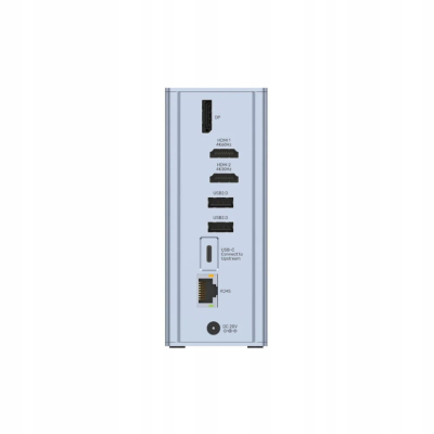 Unitek Stacja dokująca 15 w 1, USB-C z zasilaczem