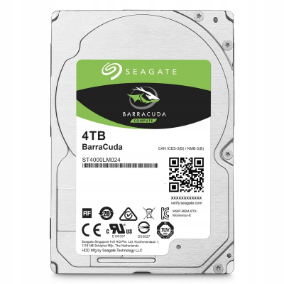 SEAGATE Dysk BarraCuda 4TB 2,5 128MB ST4000LM024