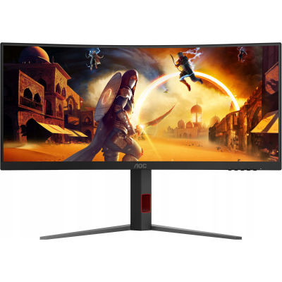 AOC Monitor CU34G4 34 cale 180Hz Curved VA HDMIx2 DP HAS