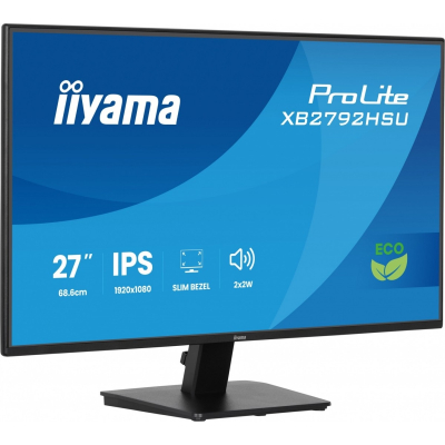 Monitor iiyama 27 cali X2792HSU-B1 IPS FHD HDMI DP 120 Hz 350 cd 4 ms