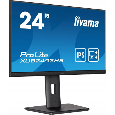 IIyama Monitor 23.8 cala XUB2493HS-B5 IPS.HDMI.DP