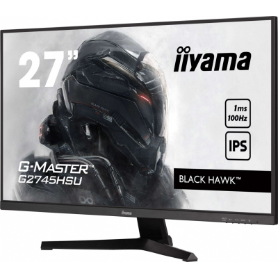 IIYAMA Monitor 27 cali G2745HSU-B2 IPS FHD 100Hz 1ms 2xUSB 300cd 1ms