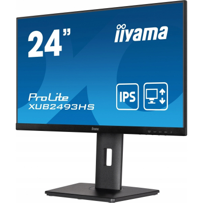 IIyama Monitor 23.8 cala XUB2493HS-B5 IPS.HDMI.DP