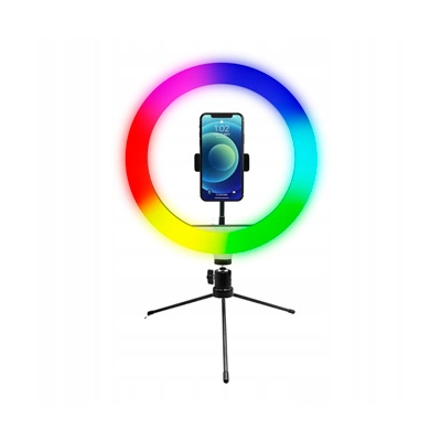 Powerton LIFE RING LIGHT, lampa pierścieniowa 10 ", regulacja barwy